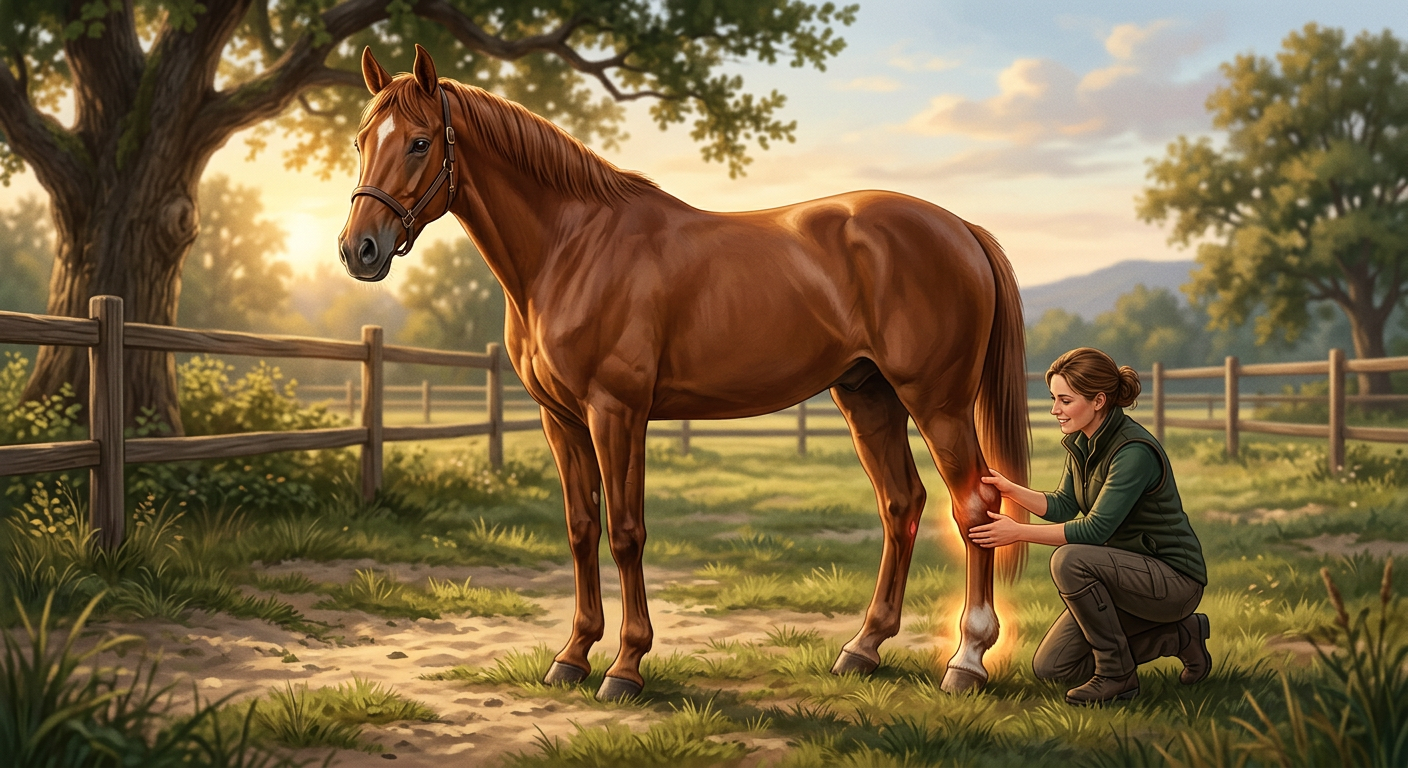 Welche Anzeichen für Arthrose im Fesselgelenk?